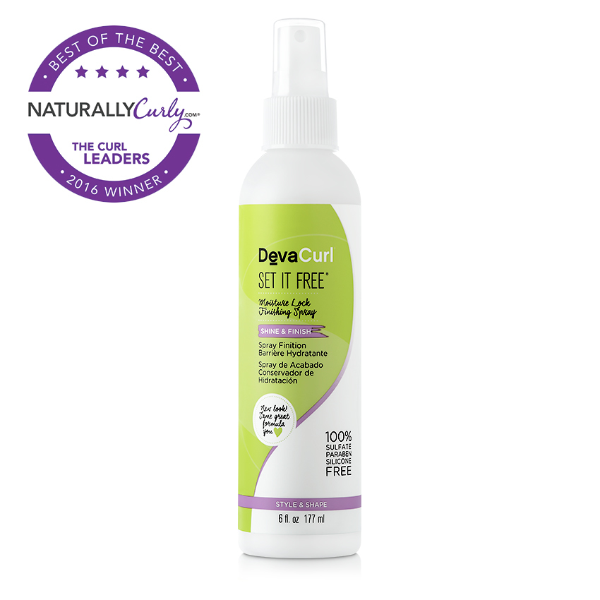 Favorite Finishing Product - DevaCurl Set It Free Moisture Lock